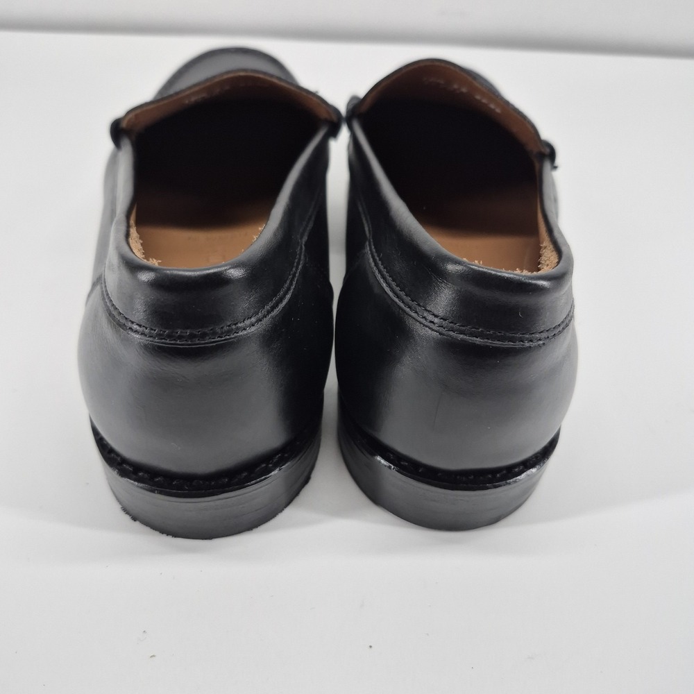 Allen Edmonds "NEWMAN" Men's Leather Penny Loafer 10.5 EEE Black - Picture 6 of 10